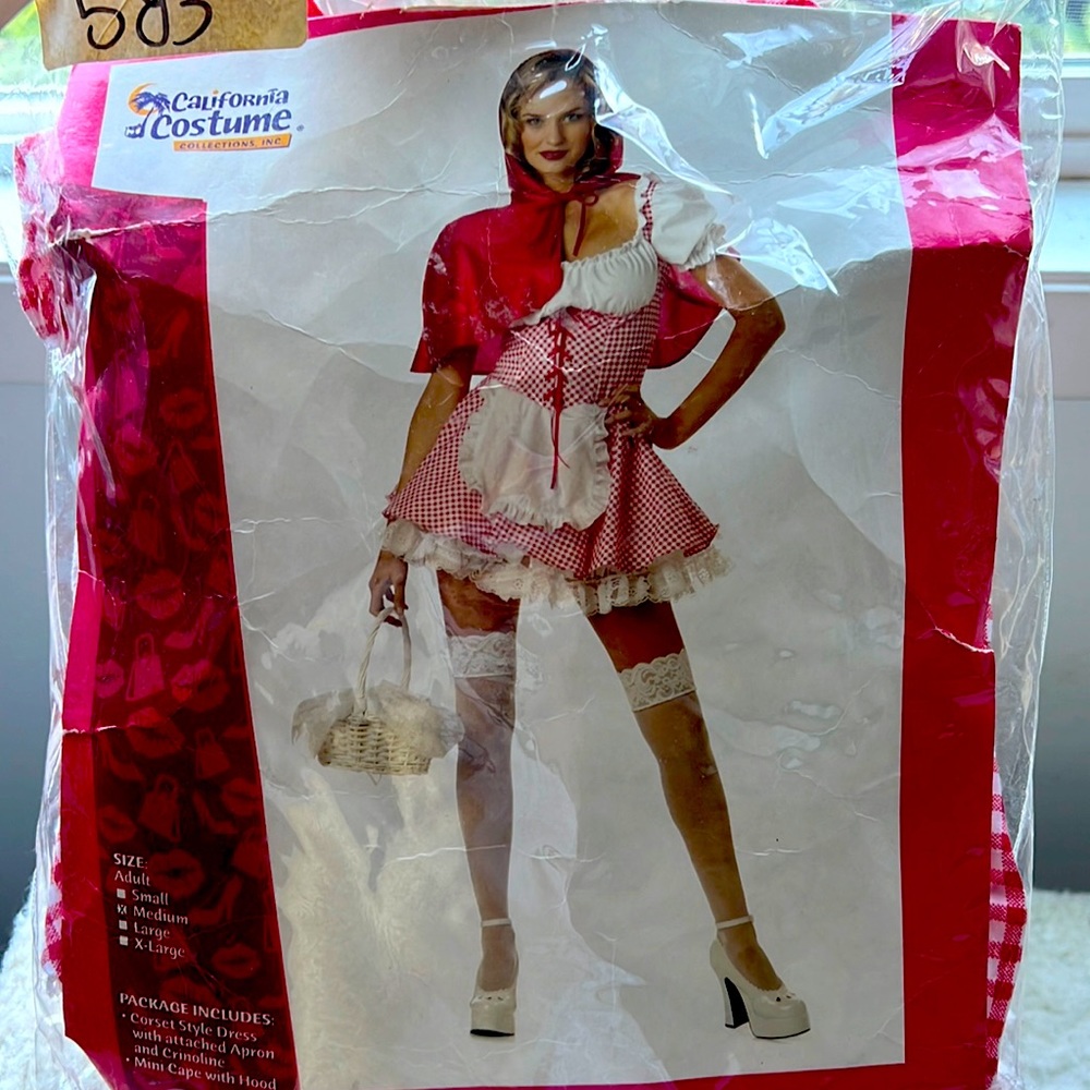 Sexy Miss Red Riding Hood Halloween Costume